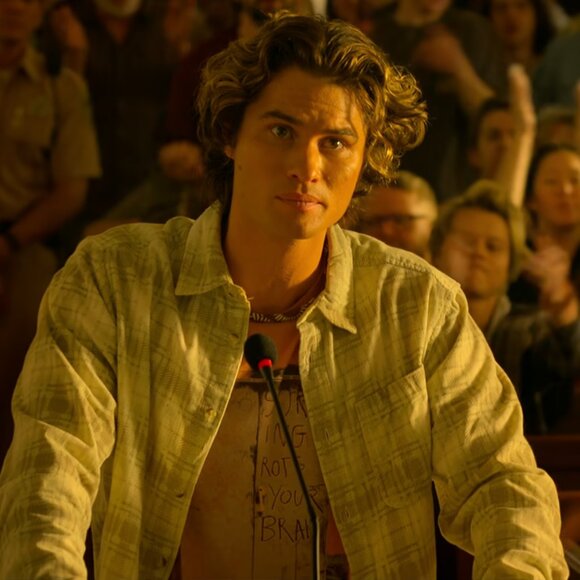 Reclaimed Vintage x Outer Banks Surfing Rots Your Brain T-Shirt Tee ASO John B - Picture 7 of 8